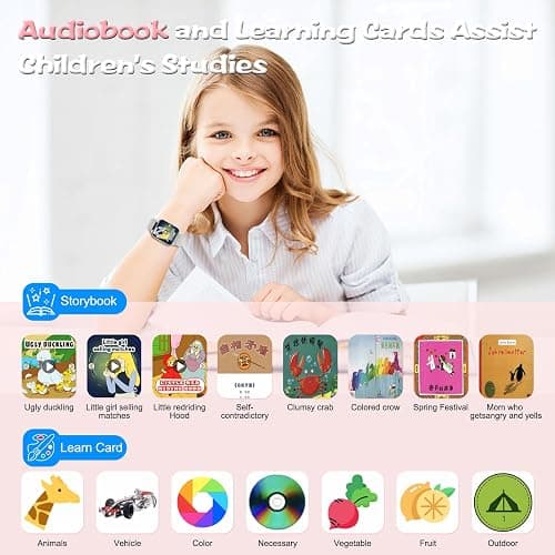 Smart Watch for Kids, 1.85" Fitness Tracker with Heart Rate, Sleep Monitor, IP68 Waterproof Smartwatches with Video Music, Pedometer, Game, NO APP/Phone, Gift for Boys Girls. (Built-in AI, Silver) thumbnail 5
