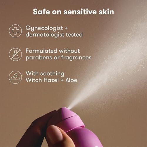 Frida Mom Anesthetic Spray, Hospital Strength Benzocaine and Glycerin for Instant Relief and Healing, Dermatologist Tested, with Aloe and Witch Hazel, Postpartum Essentials, 3.5oz thumbnail 2