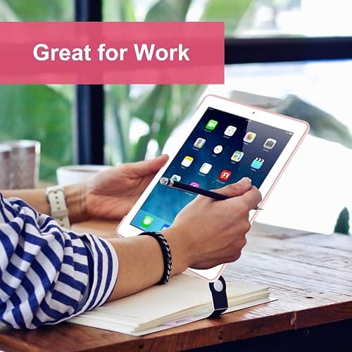 ProtUTab Case Compatible with iPad 9th Generation, Auto Wake&Sleep Slim Trifold Stand Case Compatible with iPad 9th Generation & iPad 8th Generation (2020) & 7th Generation (2019), Lightweight, Pink thumbnail 8