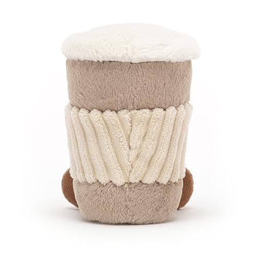 Jellycat Amuseables Coffee-to-Go Stuffed Toy, 6 inches - Drink Plush - Fun Gift Idea thumbnail 4