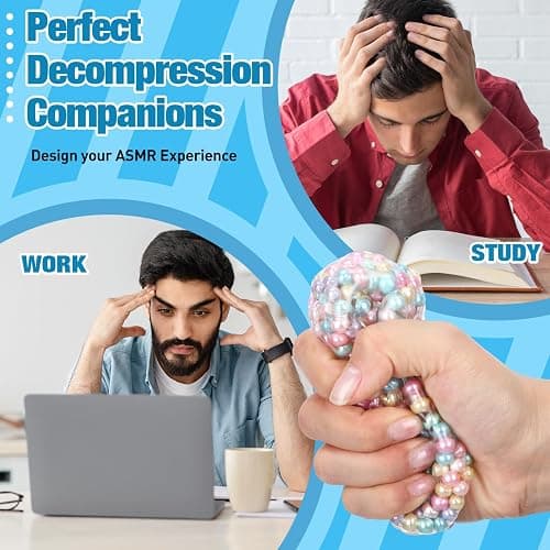 Tasdurian 12 Set DIY Stress Ball Making Kit Empty Stress Ball DIY Kit with Blank Skins Fill Beads Expander Tool Cap Glue for Make Pressure Balls (Cat Paw) thumbnail 6