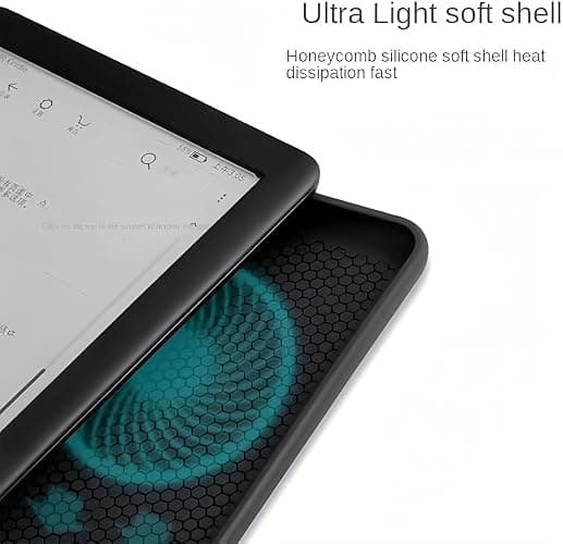 Lightweight Case for 7" Kindle Paperwhite 12th Gen 2024 & Kindle Colorsoft | PU Leather Foldable Protective Cover, Magnetic Closure, Auto Wake/Sleep, for Kindle Case, Book Lovers Gifts thumbnail 7