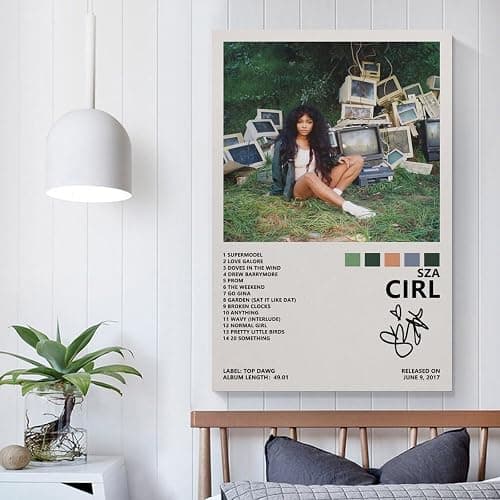 BATWHO SZA CTRL Poster Canvas Prints Poster Unframe:16x24inch(40x60cm) thumbnail 5