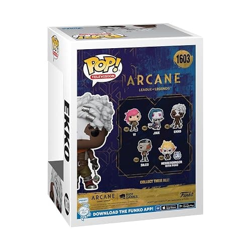 Funko POP TV: Arcane LOL - Ekko - Arcane: League of Legends - Collectable Vinyl Figure - Gift Idea - Official Merchandise - for Kids & Adults - TV Fans - Model Figure for Collectors and Display thumbnail 3