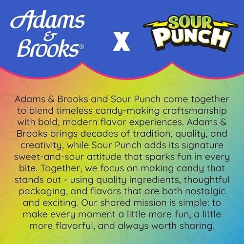 Adams & Brooks, Inc. Sour Punch Lollipops Sour Fruit, Individually Wrapped 36 Count thumbnail 6