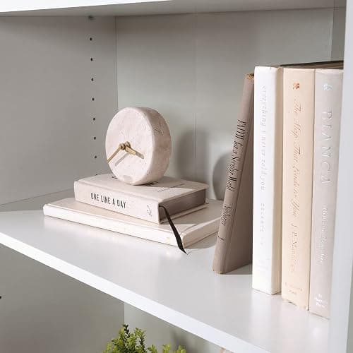 Sauder Beginnings 5-Shelf Bookcase, Bookshelf with Adjustable Storage Shelves, in Soft White thumbnail 7