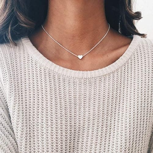 Starain 12Pcs Layered Choker Necklace Fashion Multilayer Chain Necklace Simple Gold Necklace Set for Women thumbnail 6