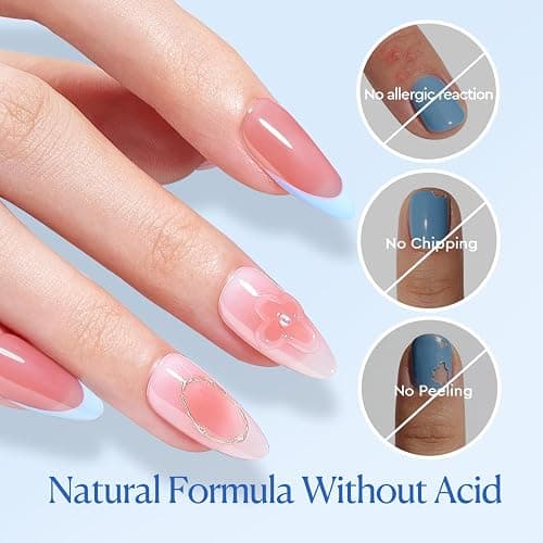 AZUREBEAUTY 18ml Nail Dehydrator and Primer, Acid-Free & Hema-Free Nail Prep Kit, No Lifting Bond for Gel Polish & Acrylic, Quick Dry Professional Natural Nail Primer for Long Lasting Manicure thumbnail 4