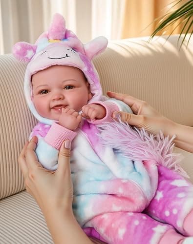 BABESIDE Baby Dolls, 17inch Large Realistic Cute Soft Body Baby Doll Real Life Baby Dolls with Accessories for 3+ Year Old Girls Gifts, Pretend Play, Collection thumbnail 7