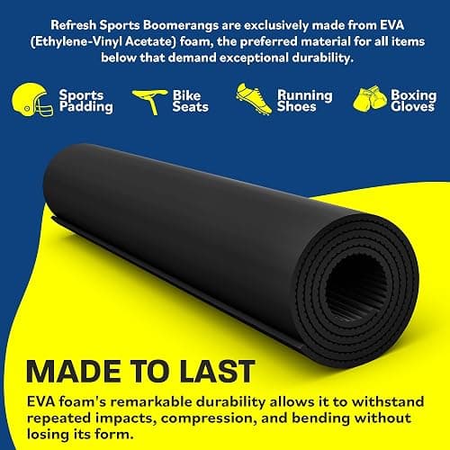 Boomerang for Adults & Kids - Fun Easy to Throw Boomerangs That Really Work - Soft to Catch Best Summer Stuffer Gifts for Boys & Girls - Outdoor Toys for Kids 8-12+ - 2026 Gift Idea for Teen Boys thumbnail 5
