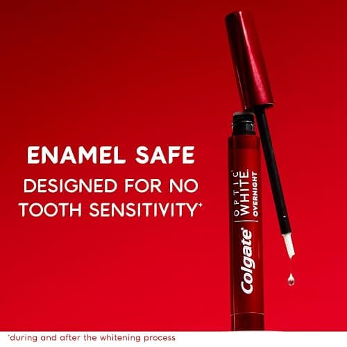 Colgate Optic White ComfortFit LED Teeth Whitening Kit, Hydrogen Peroxide Teeth Whitening Gel Kit, Helps Remove 10 Years of Stains, Enamel Safe, Includes Whitening Pen and Flexible LED Light thumbnail 10