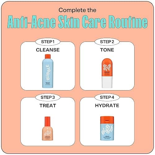 Bubble Skincare Super Clear 2% Salicylic Acid Skin Care Serum - Skin-Soothing Salicylic Acid Serum Enriched with Willow Bark Extract, Colloidal Oatmeal & Antioxidant-Rich Neem Seed Oil (30ml) thumbnail 6