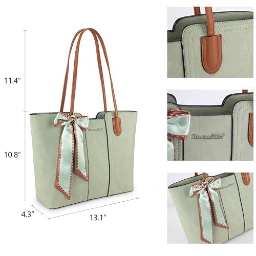 Montana West Tote Bags for Women Top Handle Satchel Purses thumbnail 6