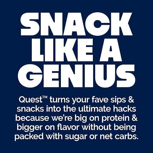 Quest Nutrition Oatmeal Chocolate Chip Protein Bars, 20g Protein, 1g Sugar, 5g Net Carb, Gluten Free, Keto Friendly, 12 Count thumbnail 6