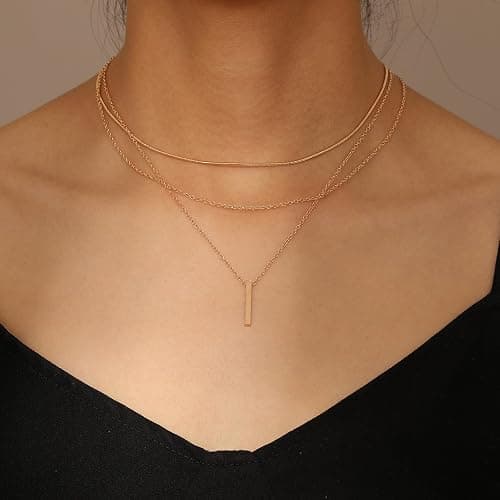 NEWITIN 61 Pieces Gold Jewelry Set for Women Fashion Costume Jewelry Gold Plated Necklace Bracelet Watch Ring Earrings Set for Women thumbnail 4