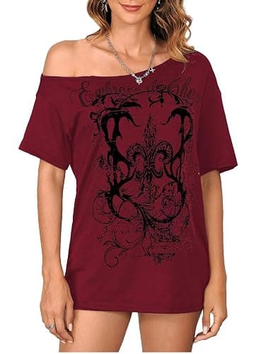 SOLY HUX Off The Shoulder T Shirts thumbnail 4