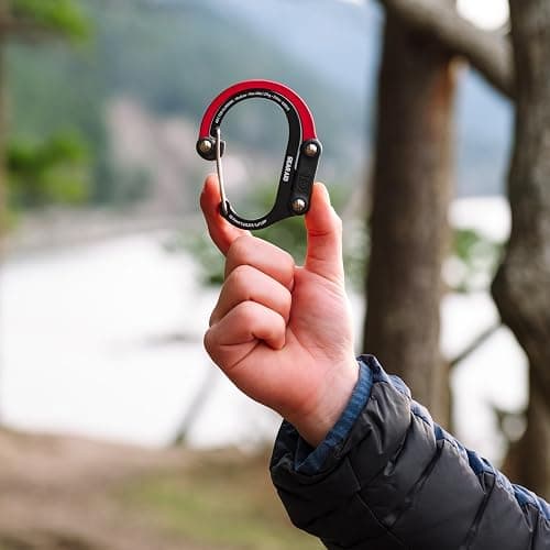 GEAR AID HEROCLIP Carabiner Gear Clip and Hook (Medium) for Camping, Backpack, Suitcases and Garage Organization thumbnail 12