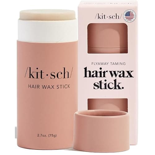 Kitsch Hair Wax Stick for Women & Men - Anti-Frizz and Fly Away Hair Tamer, No Residue Hair Finishing Stick | All Day Hold Styling Product - 2.7 oz - Image 1