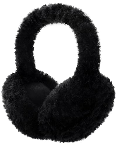Trifabricy EarMuffs for Women Winter Faux Fur Warm Earmuffs Cute Foldable Ear Covers Cold Weather Fluffy Ear Warmers - Image 1