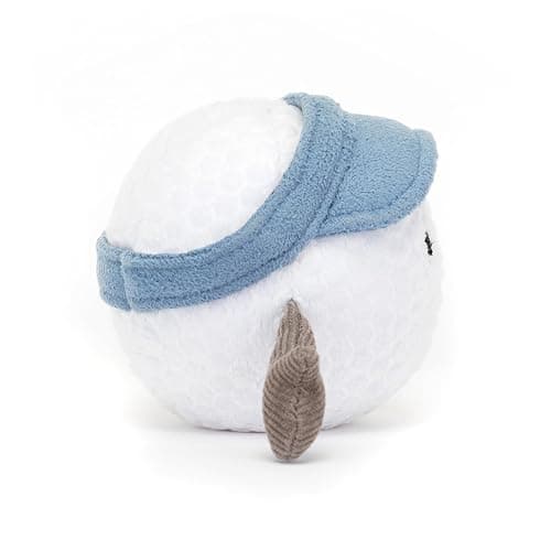 Jellycat Amuseables Golf Ball Stuffed Toy, 2.5 inches - Golf Ball Plush for Sports Fans thumbnail 8