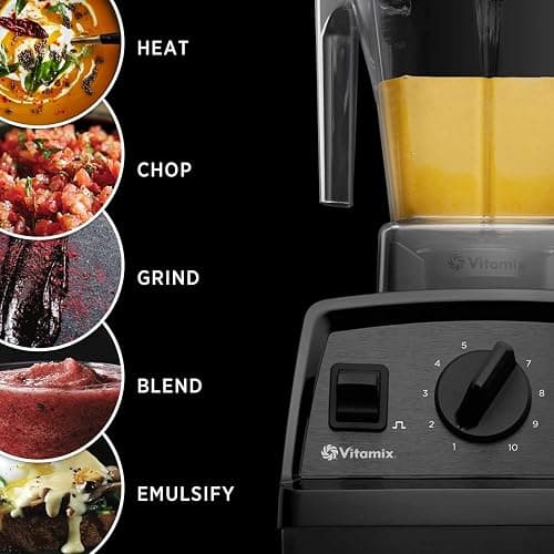 Vitamix E310 Explorian Blender, Professional-Grade, 48 Oz. Container, Black - Black - Blender thumbnail 6