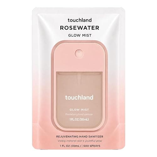 Touchland Hand Sanitizer Spray, Rosewater, Floral, TSA Ready - Image 1