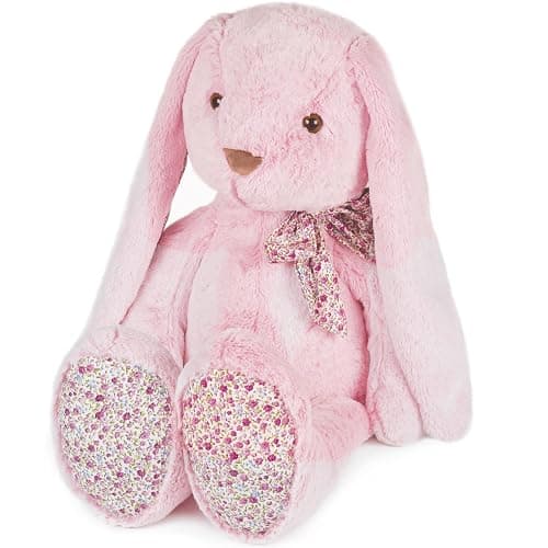 Histoire d'Ours - Peluche Lapin Rose - Copains Calins - Boîte Cadeau - Taille 25 Cm - Douce et Mignonne - Doudou Idée Cadeau de Naissance, Noël ou Anniversaire pour Bébé ou Enfants - HO2434 thumbnail 7