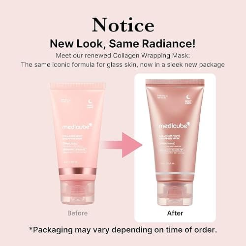 medicube Collagen Night Wrapping Peel Off Facial Mask with Jelly Brush thumbnail 2