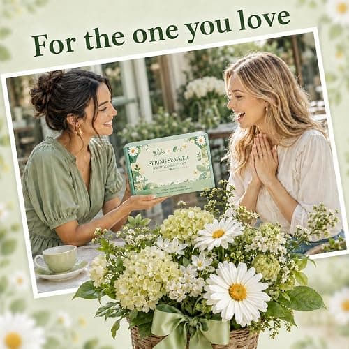 Scented Candles Gift Set for Women, 12 Pack | 100% Natural Soy Wax, 12 Assorted Scents, 300 Hrs Burning Time, Gift-Ready Box for Women, Ideal for Relaxation And Home Décor thumbnail 8