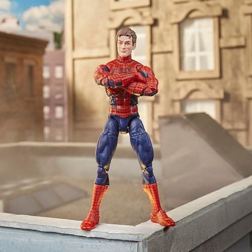 Marvel Legends Maximum Series Spider-Man, Deluxe Spider-Man Comics Collectible 6-Inch Action Figure; Amazing Articulation; Spectacular Accessories thumbnail 7