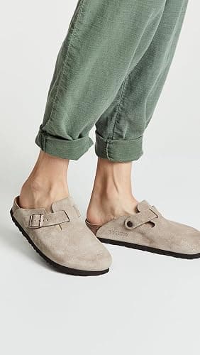 Birkenstock Boston Clog,Taupe Suede,41 N EU thumbnail 2