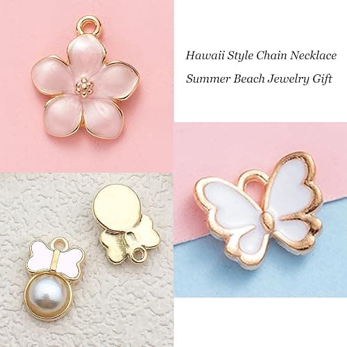 YANCHUN Gold Charm Necklace Beach Jewelry for Women Trendy Summer Shell Pearl Coin Paperclip Chain Necklaces Western Jewelry Cowgirl Outfits Accessories Boho Summer Outfits for Women 2025 thumbnail 4