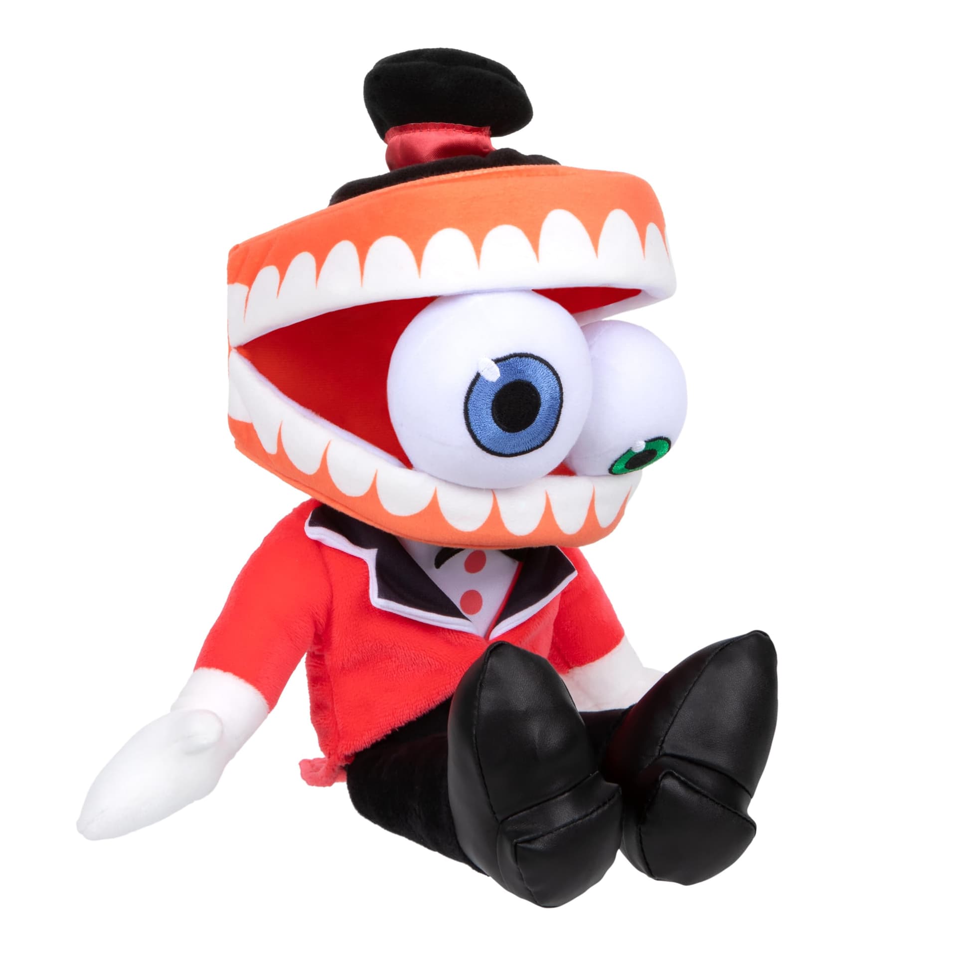 Amazing Digital Circus Talking Caine Plush, Press Caine's Foot and Hear Him Say 13 Unique Phrases, 30 CM Interactive Plush Figure Made with Premium Materials and Quality Embroidery thumbnail 6