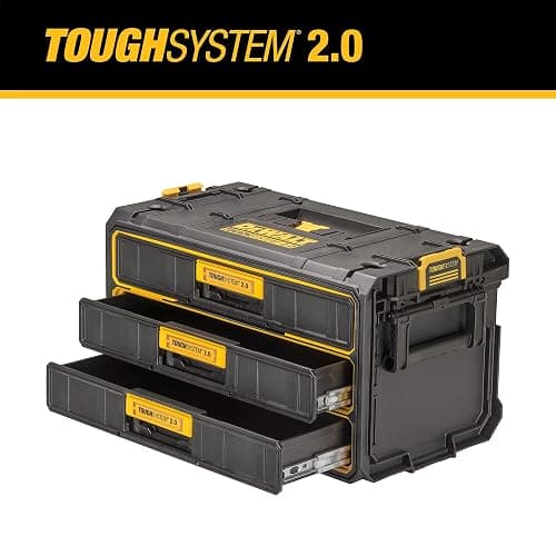 DEWALT TOUGHSYSTEM 2.0 Tool Organizer and Storage 3 Drawer Unit (DWST08330) thumbnail 3