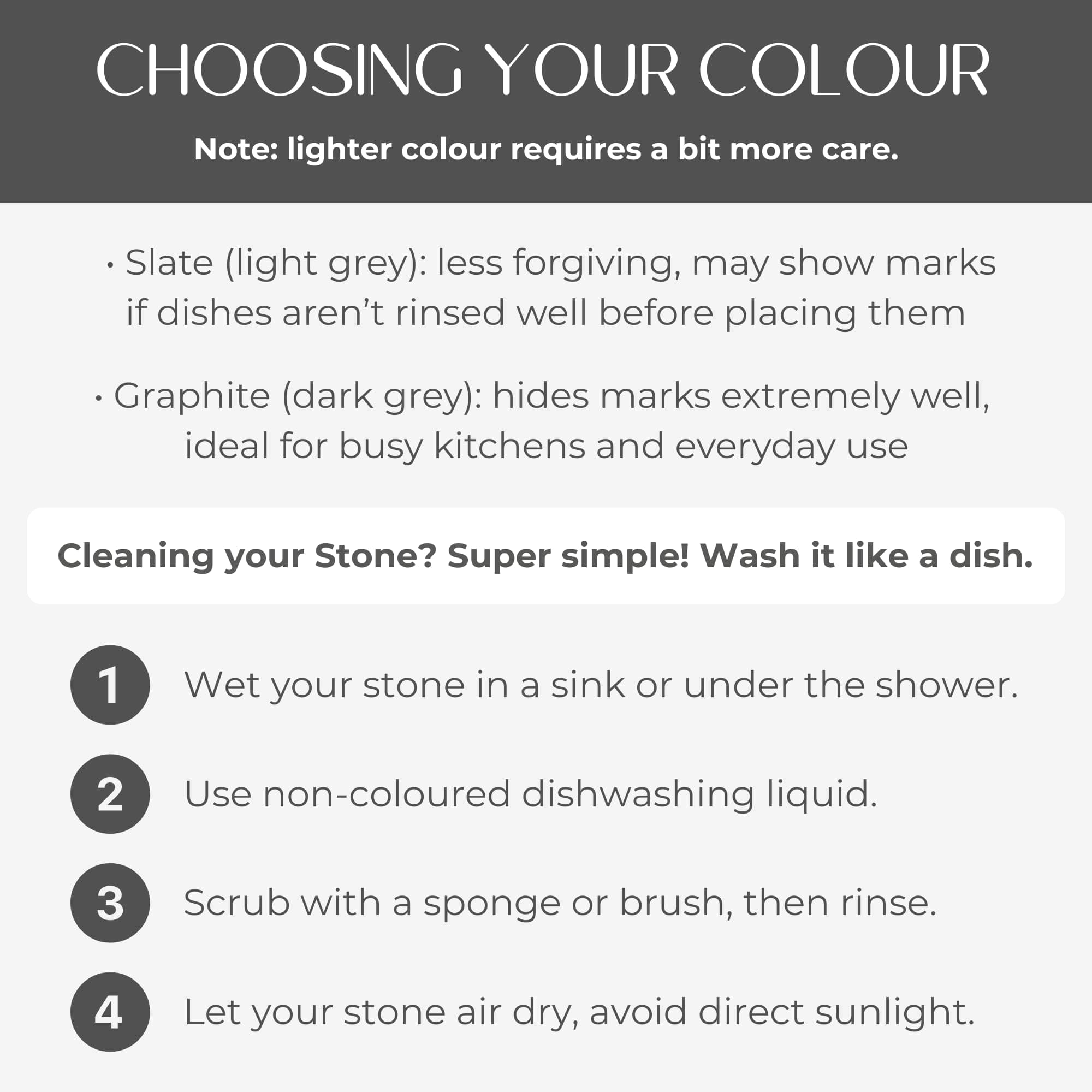 Home - Stone Dish Drying Mat | Super Absorbent, Quick Dry | Diatomite Mats for Kitchen Counter | Made of Natural Diatomaceous Earth | Absorbing Water Instantly | Design Tide | Colour Slate thumbnail 8