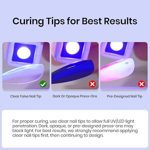 Beetles Gel Nail Glue Kit Nail Dehydrator and Primer 3Pcs 10ml | Acid & HEMA Free Professional Prep for Press On Nails, Nail Tips and Extensions Gifts for Women thumbnail 9