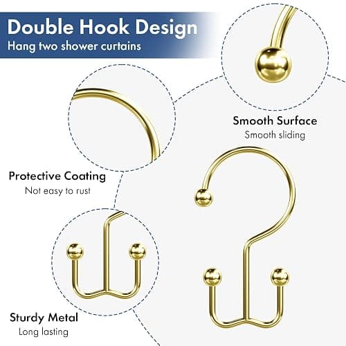 Shower Curtain Hooks  thumbnail 3