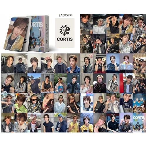 sunlelekz CORTIS GO! 2025 Laser Lomo Cards - 55PCS Photocards (MARTIN & Group Versions) for CORTIS Fans thumbnail 3