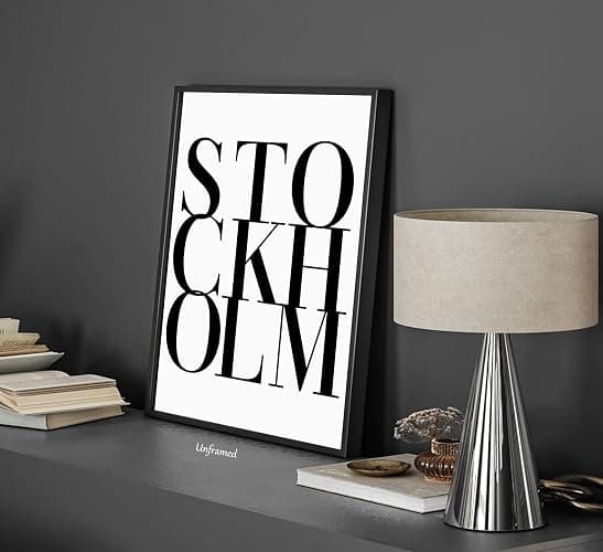 Fashion Trendy Leopard Wall Art Set of 6 Stockholm Preppy Room Painting Picture Wall Decor Black White Aesthetic Cheetah Poster Print Artwork for Girls Bedroom Dorm Apartment Home Decoration Unframed thumbnail 4