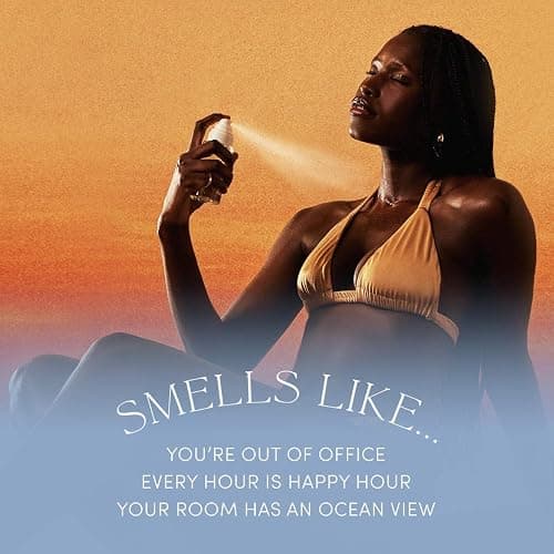 OUAI St. Barts Body Mist - Tropical Scented Hair Perfume and Body Spray with Notes of Dragon Fruit, Orange Blossom, Musk & Tuberose - Fragrance Mist (3.3 Fl Oz) thumbnail 5