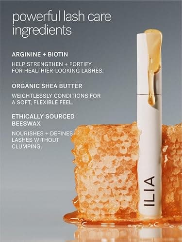 ILIA - Limitless Lash Mascara | Lightweight, Nourishing, Lengthening, Lifting | Flake + Smudge-Resistant | Non-Toxic, Cruelty-Free, Ophthalmologist-Tested, Safe For Sensitive Eyes (Soft Black) thumbnail 7
