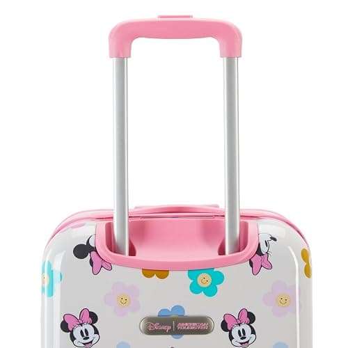 American Tourister Minnie Mouse Carry-On Luggage - Airline Approved, Durable Hardshell with Vibrant Minnie Mouse Design - Roll Confidentially with Spinner Wheels & Colorful Adjustable Handle thumbnail 5
