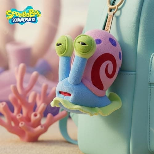 Fuggler SpongeBob 5-Inch Plush Keyring by ZURU, Funny Ugly Monster Bag Clip-on Stuffed Animal, Multiple Characters Available thumbnail 7