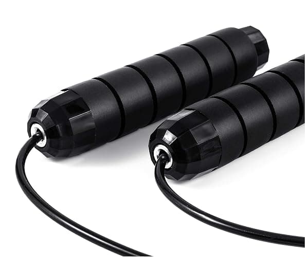 BOOMIBOO Jump Rope, Adjustable Jump Ropes,Skipping Rope Tangle-Free Rapid Speed with Ball Bearings for Women Men Kids,Exercise & Slim Body Jumprope at Home School Gym thumbnail 3