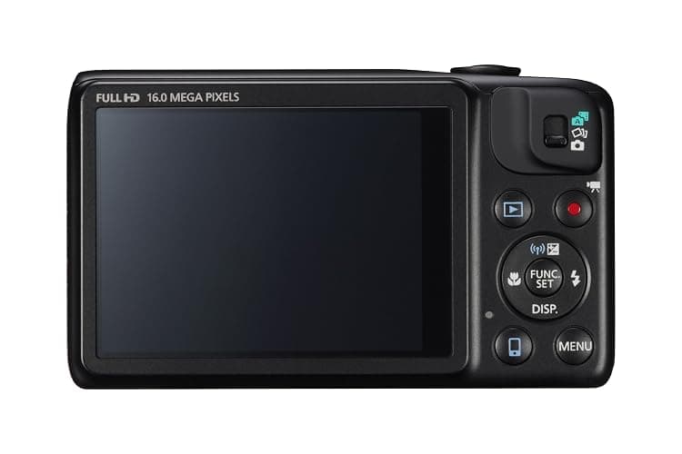 Canon PowerShot SX600 HS Compact Camera 16MP 1/2.3" CMOS 4608 x 3072 pixels Black - Digital Cameras (16 MP, 4608 x 3072 pixels, CMOS, 18x, Full HD, Black) thumbnail 4