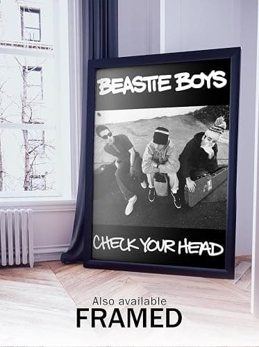 BUY ART FOR LESS Officially Licensed Beastie Boys - Check Your Head 1992 Album Art Poster - 36 x 24 Inch - Decorative Print - Poster Paper - Ready to Frame thumbnail 2