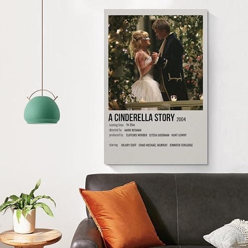 A Cinderella Story Comedy Themed Movie Poster (1) Poster Decorative Painting Canvas Wall Art Living Room Posters Bedroom Painting 12x18inch(30x45cm) - 12x18inch(30x45cm) - Unframe-style thumbnail 3