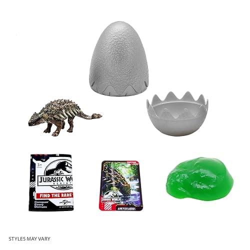 Jurassic World Captivz Rebirth Slime Eggs With Buildable Dinosaur Toy And Slime, Optimal Present For Boys And Girls, One Supplied at Random thumbnail 3