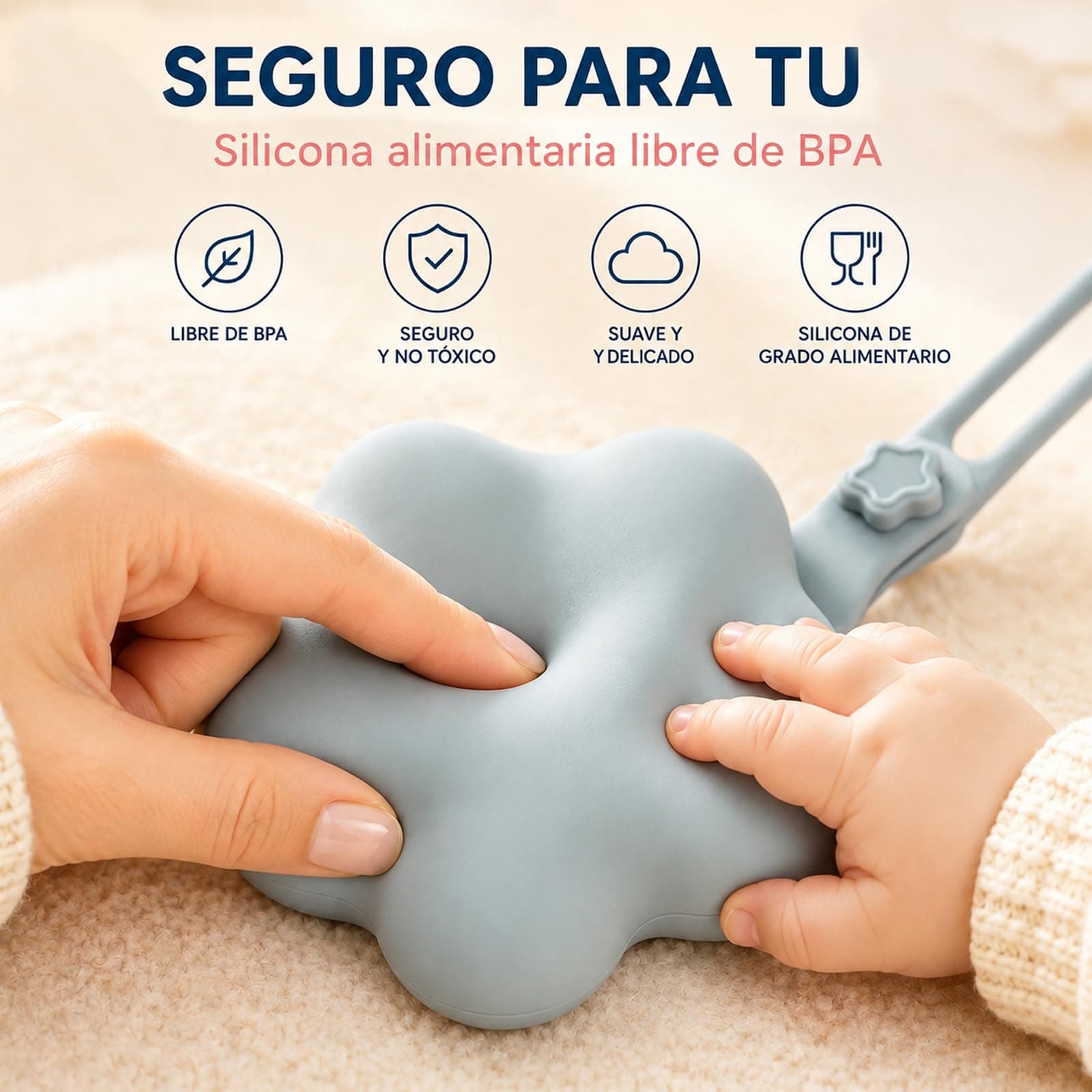 Paquete de 3 Estuche para Chupón, Funda de Silicona para Chupete, Porta Chupones Portátil para Niños，Seguro y Resistente Al Calor, Apto para Lavavajillas, Adecuado para Interacción Al Aire Libre thumbnail 2