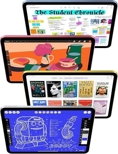 Apple iPad, 2025 with A16 Chip (11-inch, Wi-Fi + Cellular, 512GB) - Silver (Renewed) thumbnail 7